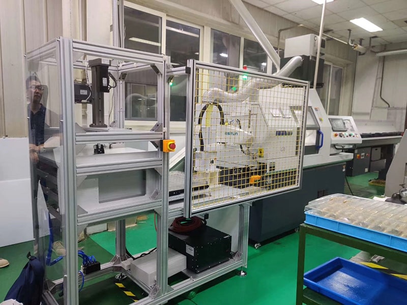 自動(dòng)送料機(jī)客戶應(yīng)用電缸